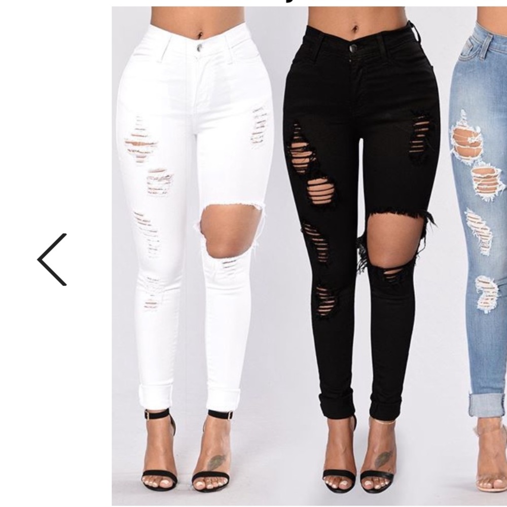 Fashion Nova Glistening Jeans